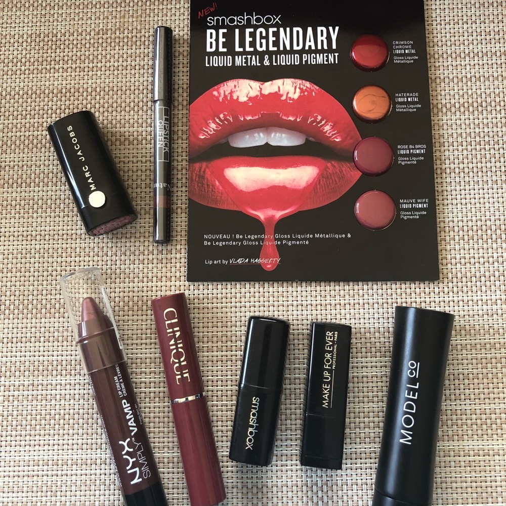 Marc Jacobs, Smashbox, Makeup Forever Fall Lippies